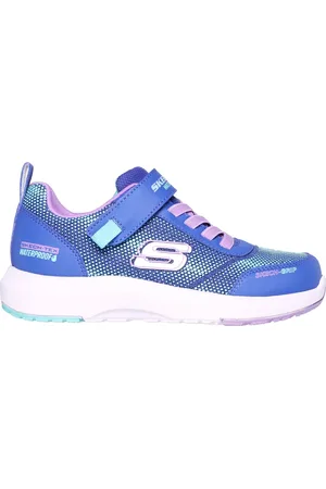 Skechers Dynamic Tread - Journey Time Shoes Moyen Width en Bleu/Lavande