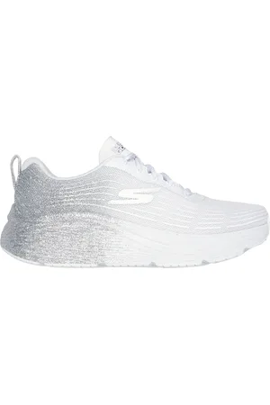 Skechers Max Cushioning Elite 2.0 - Alva Moyen Width en Blanc/Argent