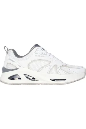 Skechers Uno Ego - Illustris Air Shoes Moyen Width en Blanc/Gris
