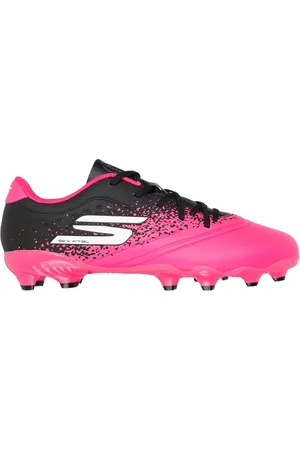 Skechers Razor 1.5 Jr Youth FG Moyen Width en Noir/Rose