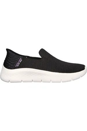 Skechers Slip-ins: GO WALK Flex - Relish Shoes Moyen Width en Noir/Blanc