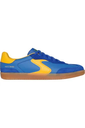 Skechers Hotshot - Roaver Shoes Moyen Width en Bleu/Jaune