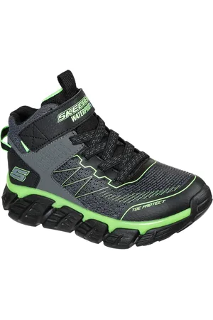 Skechers Tech-Grip - High-Surge Shoes Moyen Width en Gris/Vert-Lime