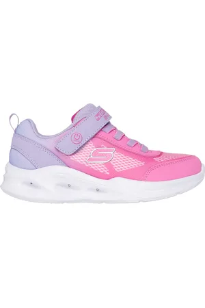 Skechers S-Lights: Sola Glow - Ombre Deluxe Shoes Moyen Width en Lavande/Rose