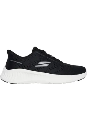 Skechers Slip-ins: GO WALK Now - Khloe Shoes Moyen Width en Noir/Blanc