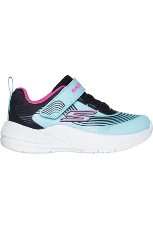 Skechers Microspec Advance Shoes Moyen Width en Aqua/Violet