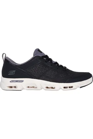 Skechers Glide-Step Gratify - Lume Shoes Moyen Width en Noir/Beige
