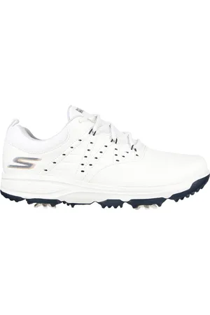 Skechers GO GOLF Pro V.2 Shoes Moyen Width en Blanc/Bleu Marine
