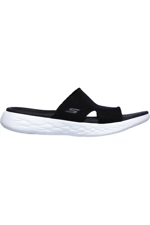 Skechers On the GO 600 - Oceanside Shoes Moyen Width en Noir/Blanc