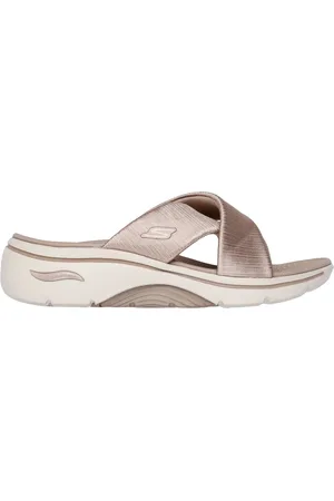 Skechers GO WALK Arch Fit 2.0 Sandal - Vibe Shoes Moyen Width en