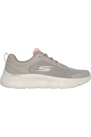 Skechers GO WALK Flex - Caley Shoes Moyen Width en Taupe/Rose