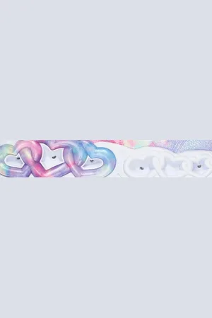 Skechers Infinite Heart Lights - Color Lovin Shoes Moyen Width en