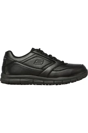 Skechers Work Relaxed Fit: Nampa SR Shoes Moyen Width en