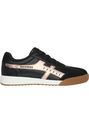 Skechers Zinger - Metallic Roads Shoes Moyen Width en Noir/Or Rose