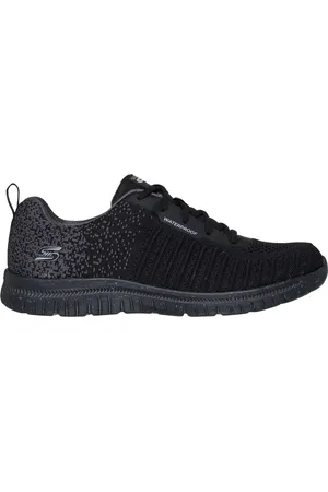 Skechers Virtue - Dryspell Shoes Moyen Width en Noir/Gris Anthracite
