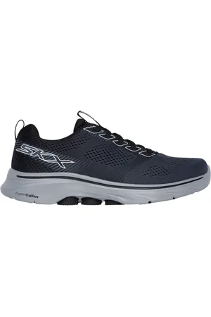 Skechers GO WALK 7 - Hahn Shoes Moyen Width en Noir/Gris