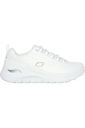 Skechers Arch Fit 2.0 - Star Bound Shoes Moyen Width en Blanc/Argent