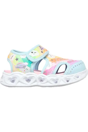 Skechers Heart Lights Sandal - Cutie Clouds Shoes Moyen Width en