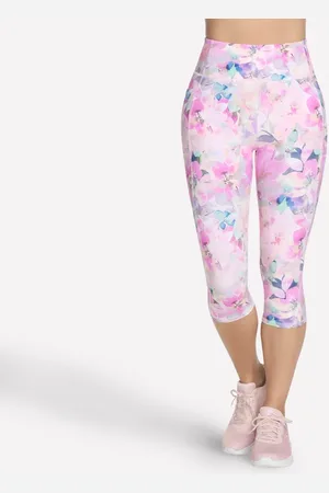 Skechers GO WALK Seascape Floral Pantacourt shorts en
