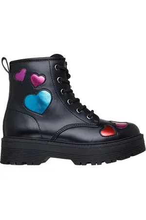 Skechers Gravlen Hi - Metallic Heart Shoes Moyen Width en