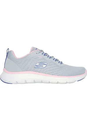 Skechers Flex Appeal 5.0 Shoes Moyen Width en Gris/Vert hommesthe