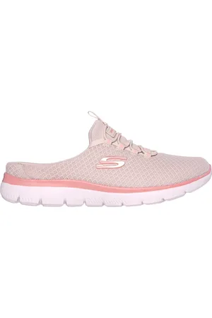 Skechers Summits - Swift Step Shoes Moyen Width en Taupe/Corail