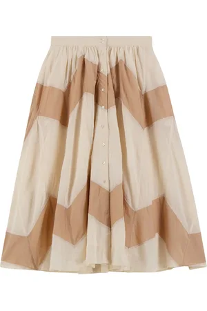 Leon & Harper Jupe Jerem Patch Coton Bio
