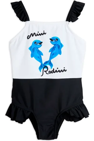 Mini Rodini Maillot de Bain Dauphin Fibres Recyclées