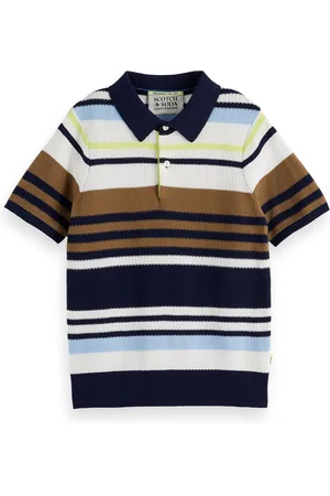 Scotch&Soda Polo Rayé Maille