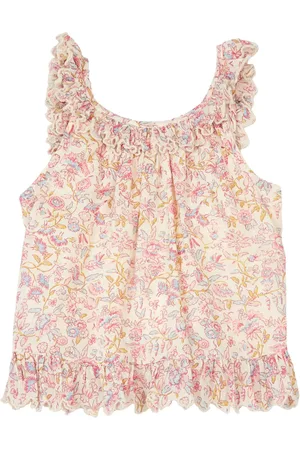 Louise Misha Top Coton Bio Fleurs Zelie