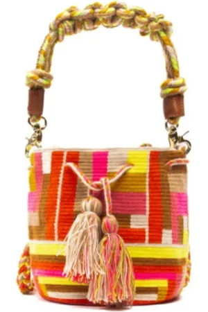 Guanabana Sac Crossbody Macramé Medium Pigeon