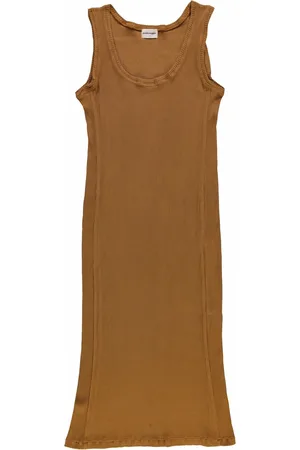 Poudre Organic Robe Côtelée Fève - Collection Femme