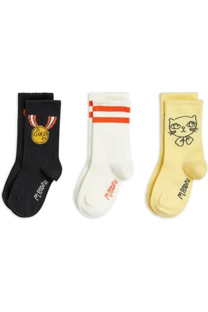 Mini Rodini Lot 3 Chaussettes Médaille Coton Bio