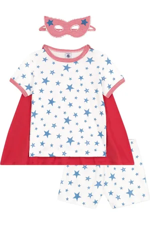 Petit Bateau Pyjashort Brest et Cape Etoile Coton Bio