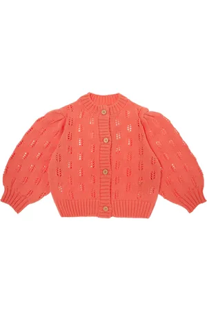 Tocoto Cardigan Maille Fleurs