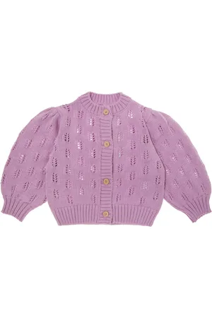Tocoto Cardigan Maille Fleurs