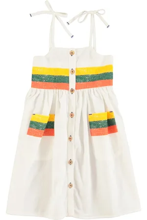 Piupiuchick Robe Rayure Coton Bio