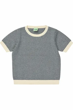 FUB T-Shirt Rayures Maille Fine Coton Bio