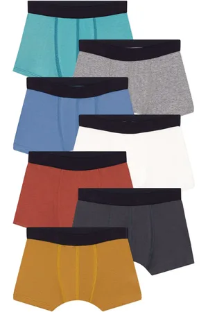 Petit Bateau Lot 7 Boxers Unis