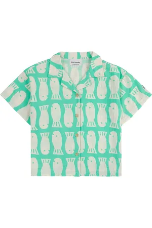 Bobo Choses Chemise Poisson Voile de Coton Bio