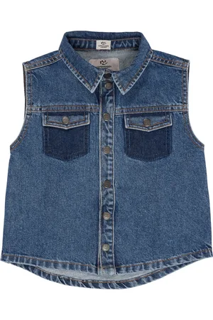 Copenhagen Colors Veste Jean Sans Manches Coton Bio