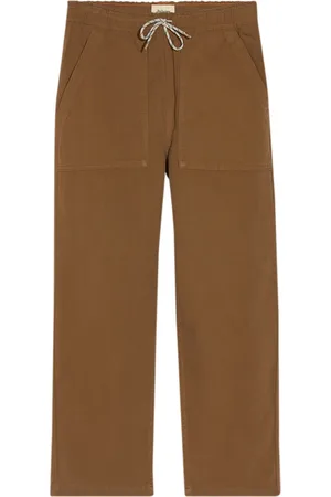Bellerose Pantalon Droit Velours Poches Painter