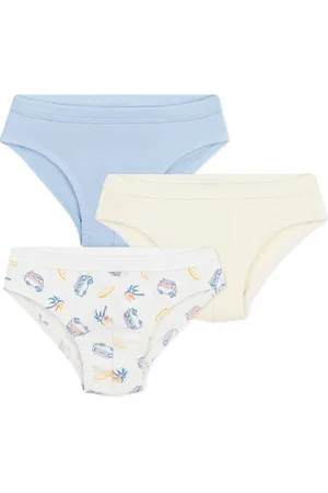 Petit Bateau Lot 3 Slips Longboard Coton Bio