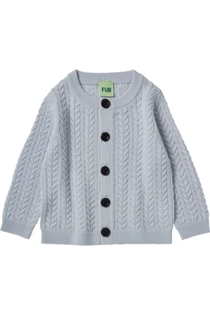 FUB Cardigan Cable Maille Fine Laine Mérinos