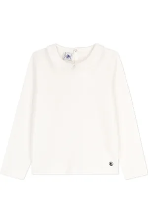 Petit Bateau T-shirt Col Claudine Coving