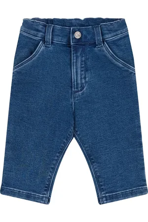 Petit Bateau Bermuda Bantalon Denim Bio