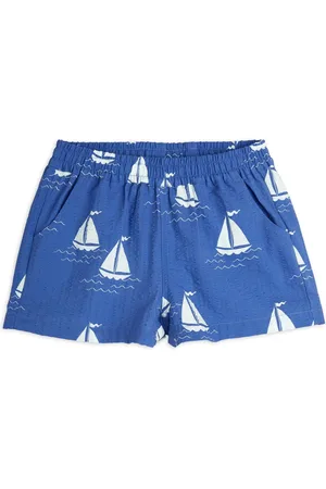 Mini Rodini Short Bateaux Coton Bio