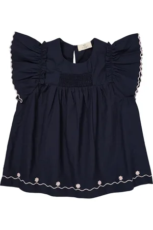 Copenhagen Colors Blouse Volants Popeline Coton Bio