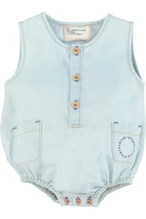 Piupiuchick Barboteuse Chambray