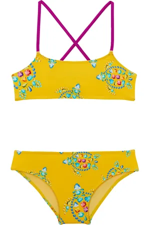 Vilebrequin Maillot 2 Pièces Galac Tortue